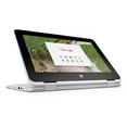 thumbnail image 3 of HP Chromebook 11 X360, 11.6" Corning Gorilla Glass Touchscreen Display, Intel Celeron N3350, Intel HD Graphics 500, 64GB eMMC, 4GB SDRAM, Snow White, 11-ae051wm, 3 of 7