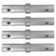 thumbnail image 2 of HILABEE Scaffolding Connecting Rod Scaffolding Coupling Pin Premium Practical Spare Parts Scaffolding Equipment Accessory Locking Pin Hole Pitch 6.5, 2 of 9