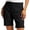 Black #18, variant on Bermuda Shorts Womens Golf Shorts Pull On Mid Rise Stretch With Pockets Summer Utility Comfort Hiking Short Pants 3XL