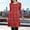 Red1, variant on FDGIU Women's Long Sleeve Plaid Tunic Dress - Round Neck Loose Fit Swing Style with Pockets Fall Casual