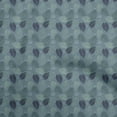 thumbnail image 1 of oneOone Cotton Poplin Twill Gray Fabric Leaves Sewing Craft Projects Fabric Prints By Yard 56 Inch Wide, 1 of 5