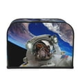 thumbnail image 2 of Fotbe Astronaut in Outer Space for Four Slice Toaster Cover, Fingerprint Protector, Super Soft Appliance Cover And Dust Cover,Bread Dust Cover & Fingerprint Protection, 2 of 7