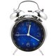 thumbnail image 1 of Pequeña mesa de alarma de la mesilla de alarma Reloj de dormitorio de despertador silencioso, 1 of 6