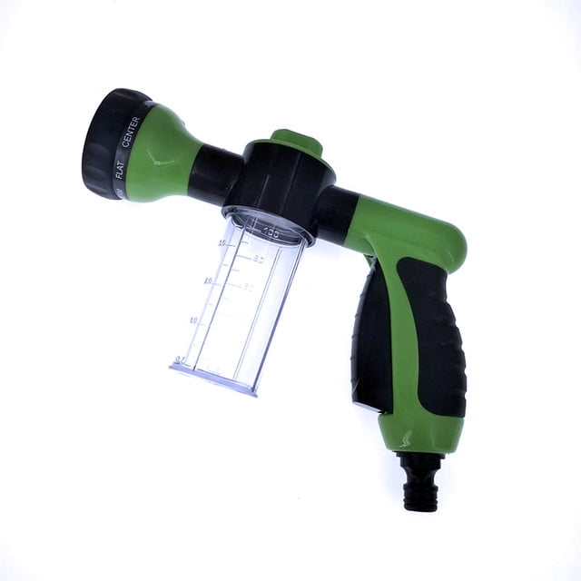Pistola de agua de lanza de espuma automática portátil, boquilla de alta presión de 3 grados, rociador para lavado de coches, herramienta de limpieza, herramientas de lavado de automóviles brillar Hogar