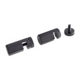 thumbnail image 6 of Stair Gauges for Framing Square, Framing Jig Set Aluminum Alloy Hex Flat with Thumb Screw for Framing Square and Rafter Suitable for Woodworking Square Stair Auxiliary Clip(Black), 6 of 6