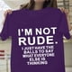 thumbnail image 3 of Xuyuer Funny Slogan Print Casual Blouse - Women's Loose Fashion Top, Breathable and Soft for Daily Wear, Friend Hangouts, Humorous Relaxed Style, and Playful Weekend Streetwear, 3 of 5
