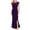 Purple, variant on Women's Dresses Summer Maxi Black And White Shoulder Screen Perspective Wedding Dress Long Dress