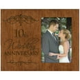 thumbnail image 1 of 10th Wedding Anniversary Photo Frame Holds 4 x 6 Photograph, 1 of 3