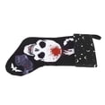 thumbnail image 4 of Hanging Stockings, Bright Velour Multi Pack Socks Non Woven Fabric  For Halloween Skull Style, 4 of 8