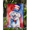 thumbnail image 3 of Kuvasz Patriotic Garden Flag 11.25 in x 15.5 in, 3 of 5