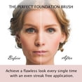 thumbnail image 4 of Angled Flat Concealer Brush Under Eye Concealer Nose Contour Brush for Bronzer Liquid Foundation Cream Cosmetic Press Powder Concealer Palette Blending Buffing Stippling Brush Small, 4 of 5