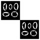 thumbnail image 1 of Toystoory Molde DIY para galletas, ropa interior, galletas, pan de jengibre, herramientas de silicona para hornear, moldes artísticos para 2Conjunto, 1 of 6