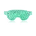 thumbnail image 1 of Máscara refrescante para ojos con perlas de gel - Máscara de ojos de gel reutilizable para círculos oscuros, ojos hinchados, ojos secos, dolores de cabeza, migrañas, senos paranasales (1 pieza, verde JAMW Sencillez, 1 of 5