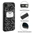 thumbnail image 2 of WIRESTER Shockproof Soft Rubber Cover Case for Apple iPhone 16e 6.1" 2025, Black Composition Book, 2 of 5