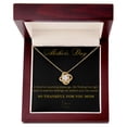thumbnail image 5 of So Thankful For You Mom Love Knot Necklace for Mother's Day, 5 of 11