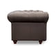 thumbnail image 3 of Sillón Individual de de Piel Genuina Clásico Capitonado, 1 plaza, Modelo Chesterfield P/V, Color Chocolate, Elegante, cómodo y Moderno, Hecho en Mexico. Medidas 110 X 90 X 80 cm., 3 of 7