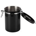thumbnail image 1 of Haofy Pot Scellé, Pot de Rangement Scellé, Feuille de Thé en Acier Inoxydable pour Ranger le Grain de Café, 1 of 8