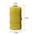 thumbnail image 2 of Coofit 109Yd Cotton Rope Handmade DIY Twisted Cotton Cord Macrame Rope for All Purpose, 2 of 10