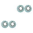 thumbnail image 4 of Pendientes de Cristal Colgante Vintage Sonducket Joyería Artística de Aniversario de Boda, 4 of 6
