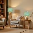 thumbnail image 6 of Lampshades 2 Pack Blue pastel 13"x13"x10" Light Shade for Table Lamps Floor Lamps Drum Lamp Shades Lampshade Replacement Easy Assembly, 6 of 8