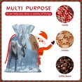 thumbnail image 7 of Fuzoiu Winter Reindeer In Snowy Mountains Print Christmas Gift Bag,Burlap Gift Bag with Drawstring Closure & Hang Tag,Perfect for Holidays, Birthdays, and Special Occasions-Small, 7 of 7