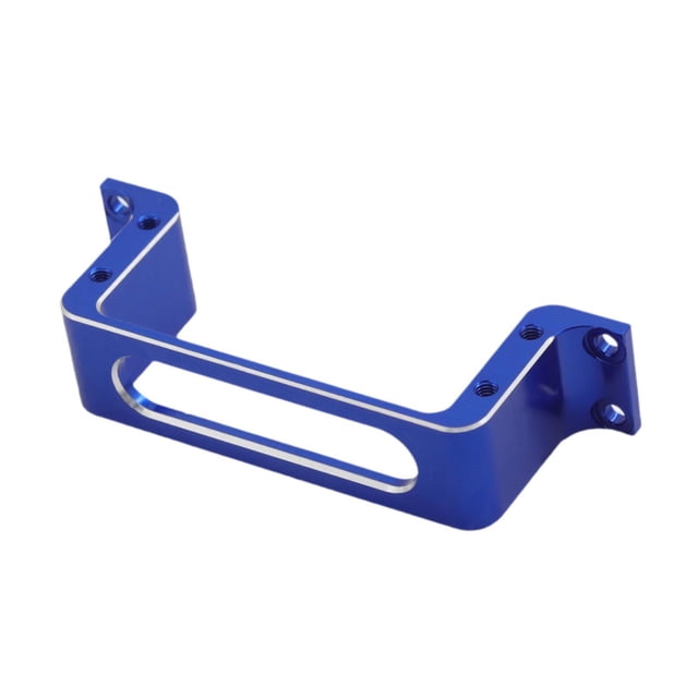 Aleación de aluminio Aleación de soporte de soporte de soporte Servo Repair DIY Accesorios resistentes a desgaste modificados para avión RC para 3003 Azul