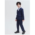 thumbnail image 3 of Children's suit suit temperament is elegant and handsome small suit medium and large children's boy piano performance clothing, 3 of 5