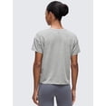 thumbnail image 2 of Remera CRZ YOGA de Algodón Pima, Corte Relajado, Cuello Redondo Alto, 2 of 5