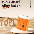 thumbnail image 4 of ZheElen Rasoir Électrique Portatif à Tête, Rechargeable, Lavable, Machine à Raser Détachable, pour et pour Hommes et Voyages, Noir, 4 of 6