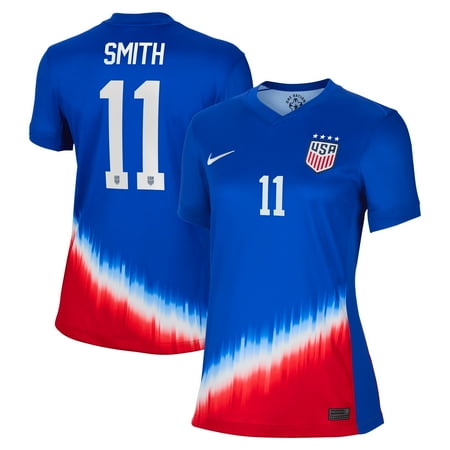 Women's Nike Sophia Smith Royal USWNT 2024 Away Stadium Replica Player Jersey