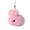 Pink, variant on Keychain Imitation Mink Fur Rabbit Charm Key Chain Backpack Car Keys Wallet Lightweight Portable Hanging Ornament