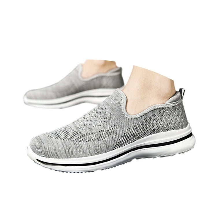 Running Shoes Men's Wide Width Shoes Slip Ons Slip On