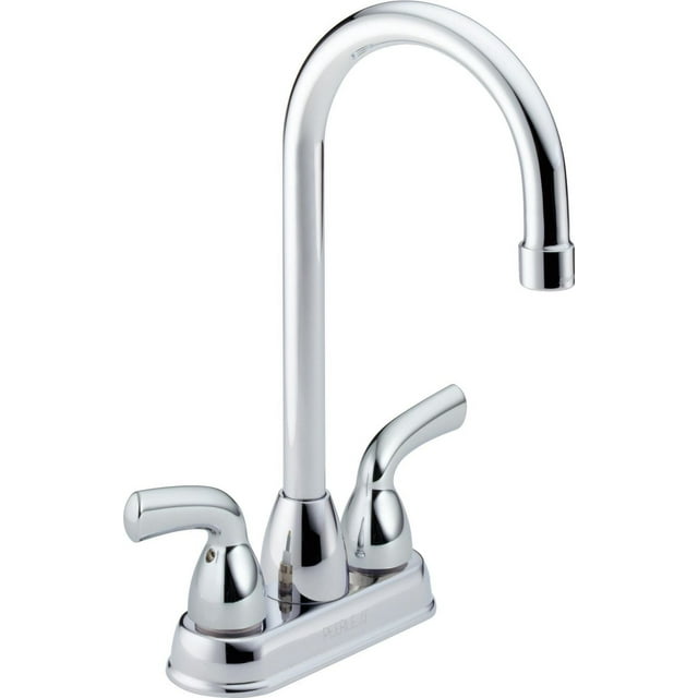 Peerless - Robinet de bar / préparation à deux poignées en chrome