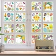 thumbnail image 1 of BRILLAR Pegatinas de ventana de Pascua, huevos de conejito y adornos para cristal de Pascua, 1 of 5