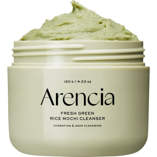 Limpiador facial Corean Rice Mochi Cleanser Arencia con exfoliante, 170 g