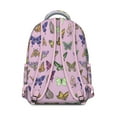 thumbnail image 4 of Butterfly Student Backpack Cute Colorful Butterflies Floral School Bag Pattern Aesthetic Artistic for Student, 4 of 5