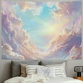 thumbnail image 2 of Shiartex  Pink Cloud Tapestry, Colorful Abstract Tapestry Wall Hanging for Teen Girl Bedroom, Cute Aesthetic Fairy Tapestries Poster Blanket College Dorm Home Decor, 2 of 6