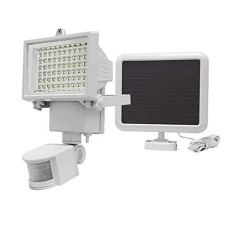 Maysak Solar 60led Pir Motion Sensor Floodlight Security Light For