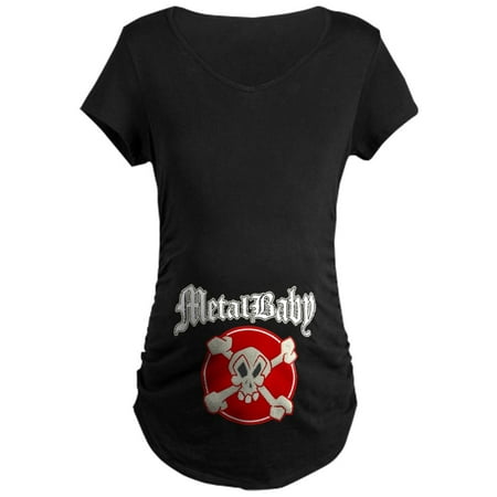 

CafePress - Rockbaby Metalbaby Maternity Dark T Shirt - Maternity Dark T-Shirt