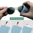 thumbnail image 4 of VisionGlobal 3 Pack portable leather eyeglasses pouch for women/men,strong magnet antomatic closing design,multi-purpose sunglasses pouch, 4 of 5