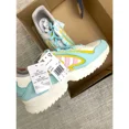 thumbnail image 1 of Ad-id-as Yung 96 Chasm Shoe Chunky Sz 12.5 NEW Teal White Leather Sneaker, 1 of 6