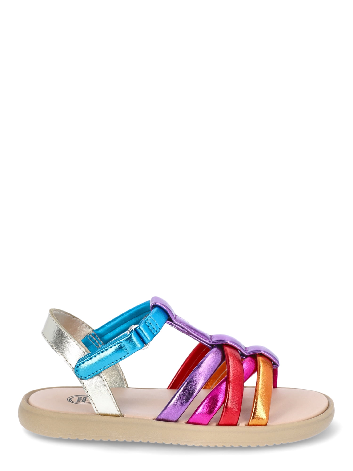 Wonder Nation Toddler Girl Multi Strap Sandals
