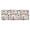 Baseballs and Bats White Pattern, variant on Baseballs and Faces Blue Pattern Flannel Kitchen Runner Mat, Bathroom Long Rug with Non Slip Backing & Absorbent Surface, Wear Resistant Gifts for Housewarming Birthday Christmas