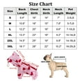 thumbnail image 3 of Harikaji Small Dog Raincoat, Four-Legged Full Coverage Dog Raincoat, Waterproof 4-Legs Dog rain Jacket, Cute Heart Adjustable Puppy Waterproof Clothes Blue 3XL, 3 of 7