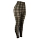 thumbnail image 5 of Leggings de mujer Pantalones de entrenamiento de cintura alta Pantalones de jogging Deportes casuales Medias activas Pantalones a cuadros, 5 of 5