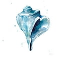 thumbnail image 3 of Robinson, Carol 15x15 Black Modern Framed Museum Art Print Titled - Blue Shell Calm, 3 of 5