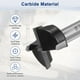 thumbnail image 2 of Broca Forstner Uxcell para Trabajos en Madera, 1-5/16in (33mm) Punta de Carburo, Cortador de Vástago Redondo para Abrir Agujeros en Madera, 2 of 7
