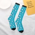thumbnail image 5 of Salouo Hippo In Water Head Print Women's Men's Ankle Socks 1-pack Casual Athletic Socks for Unisex Adult Moisture-Wicking Socks for Daily Wear/Running/Sport, 5 of 8