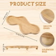 thumbnail image 2 of Organizador de joyas con forma de nube de madera Uiifan con bandeja decorativa, 2 of 7