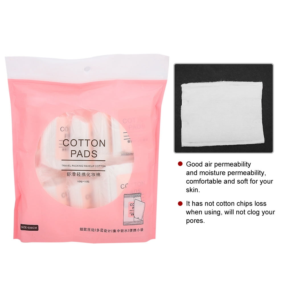 Rdeghly Cotton Wipe, Cotton Makeup Remover,Portable Makeup Remover